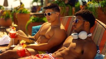 Luka Sabbat, Jordan Buhat, Diggy Simmons in grown-ish (2018-2023) Shirtless Bathing Suit Sexy 62855