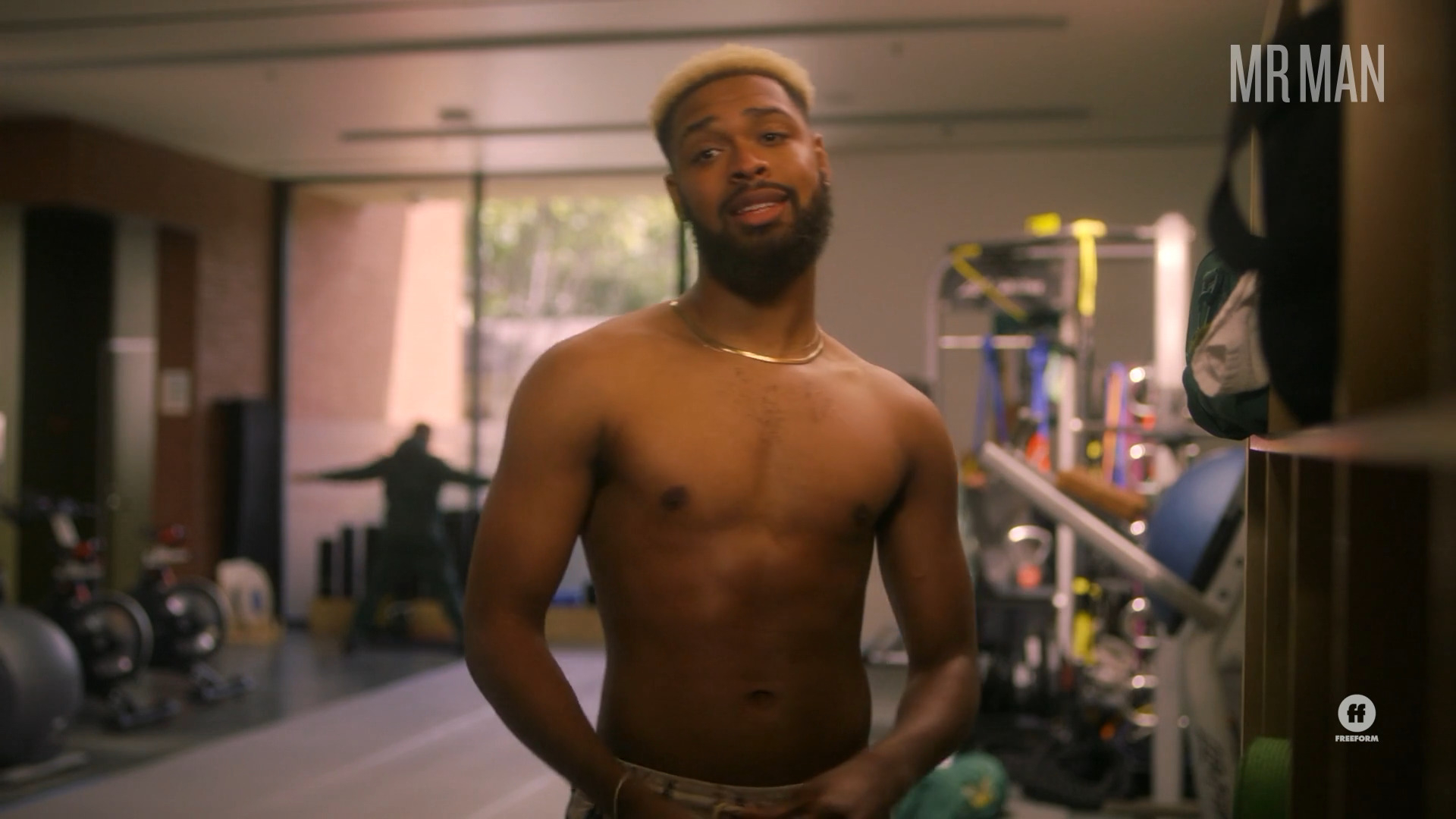 Sexiest Scenes of Des from grown-ish. Shirtless. 64577