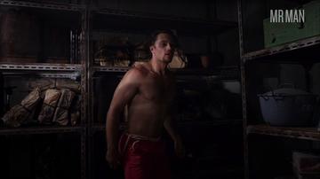 Guy Talon in Dead Squad: Temple of the Undead (2018) Sexy Shirtless Straight Bulge Sexy 31017