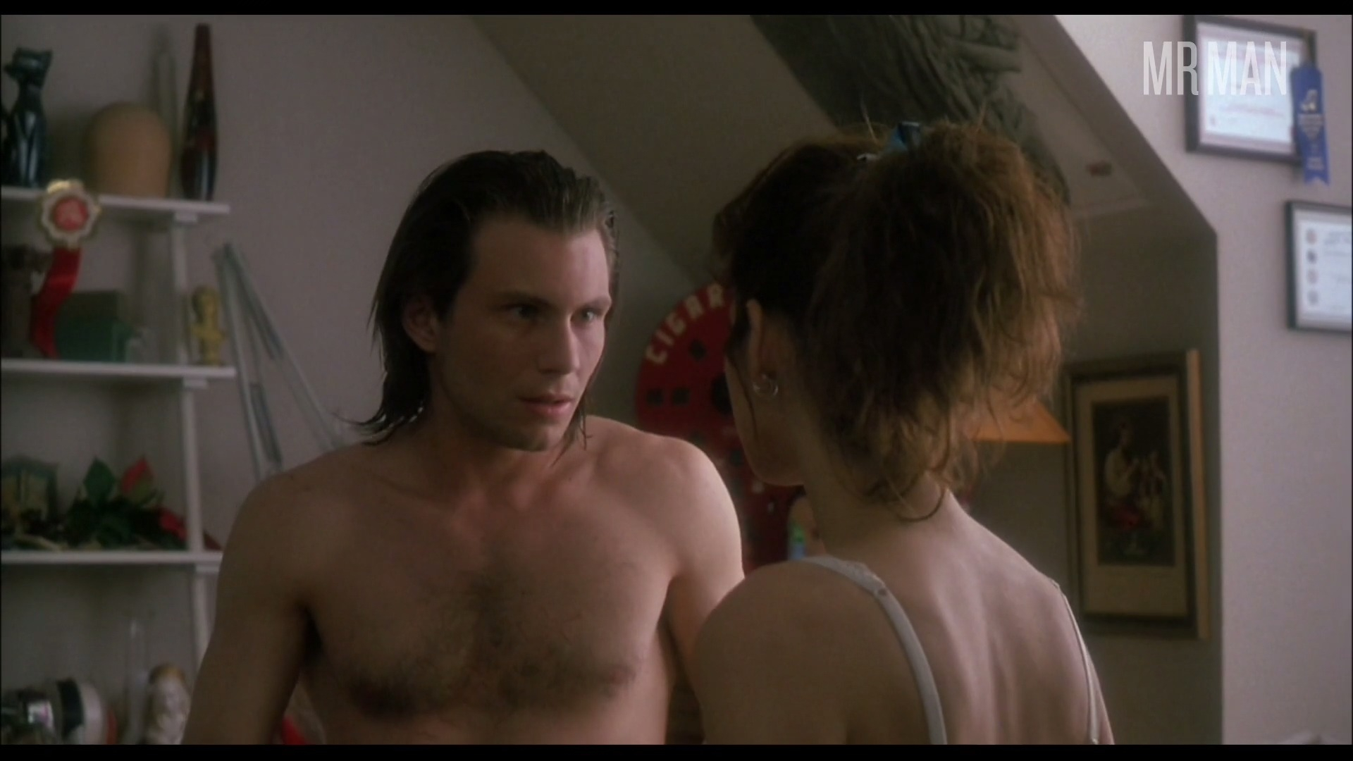 Christian Slater in Untamed Heart (1993) Shirtless Straight Shirtless Straight 31491