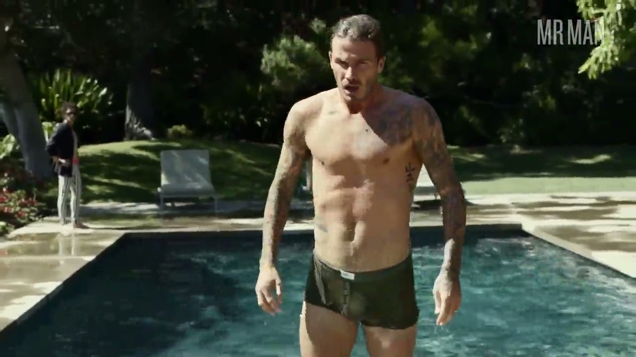 H&M - David Beckham Bodywear Spring 2013's Sexiest Scenes with David Beckham. Bulge, Sexy, Shirtless, Underwear. 31506