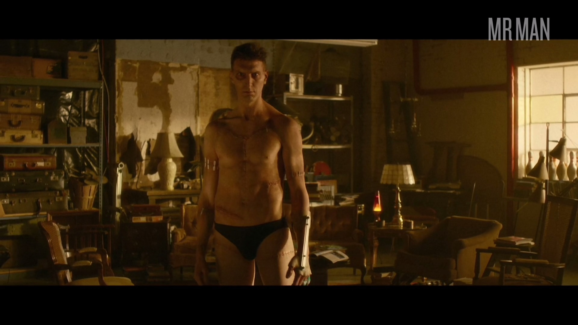 Depraved's Sexiest Scenes with Alex Breaux. Underwear, Bulge, Shirtless, butt. 32520