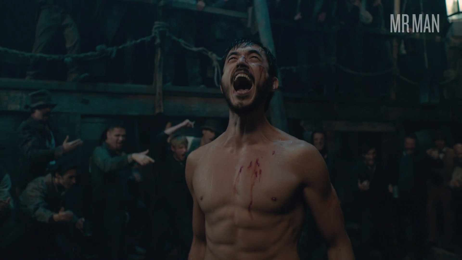 Hottest Andrew Koji Scene in Warrior. Shirtless, butt, sexy. 55334