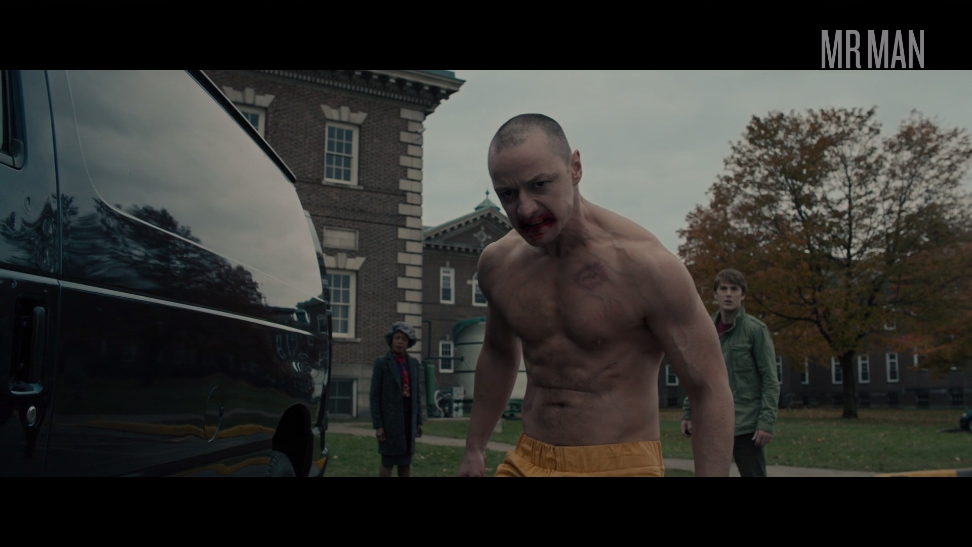Glass's Sexiest Scenes with James McAvoy. Shirtless. 32694