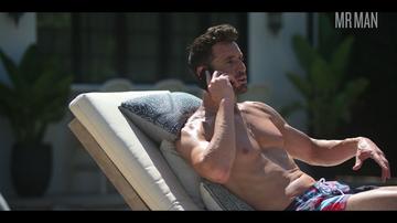 Matthew Del Negro in Huge in France (2019) Bathing Suit Shirtless Bathing Suit Butt 32781
