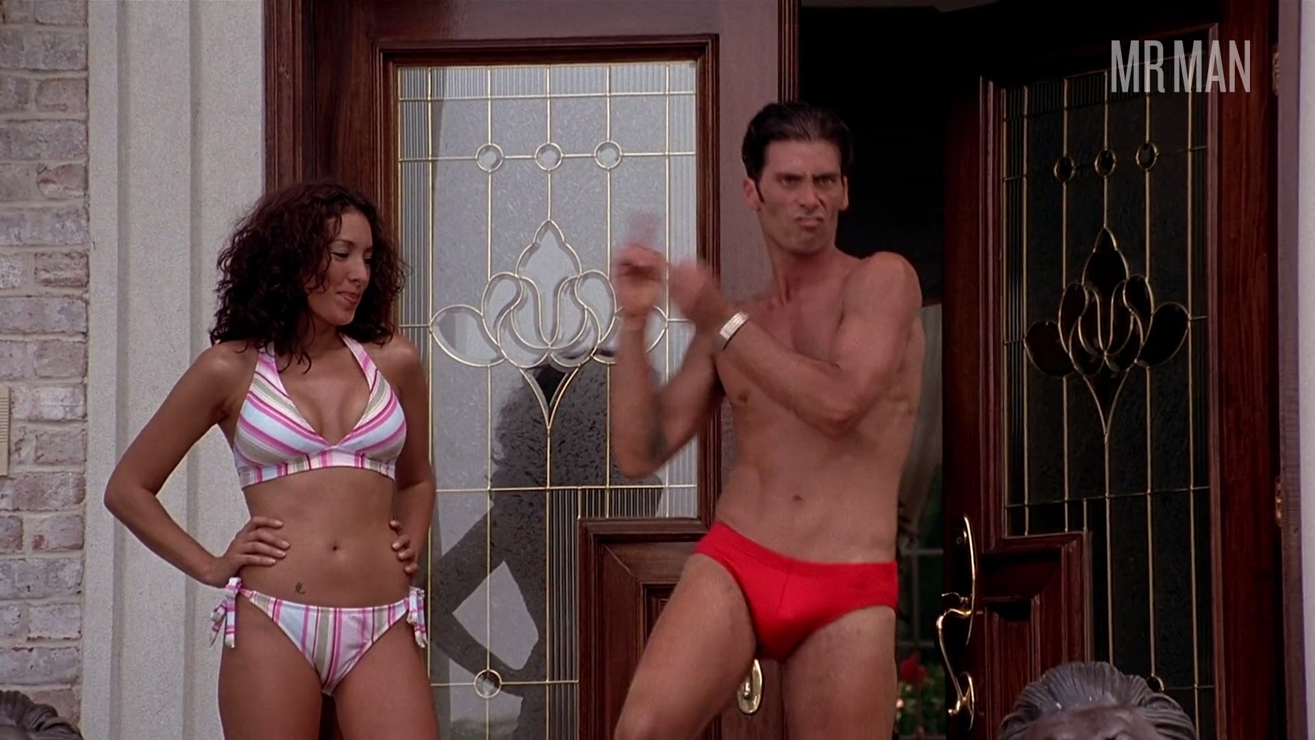 Anthony DeSando in Beer League (2006) Bathing Suit Bulge Shirtless Bathing Suit Bulge 34326