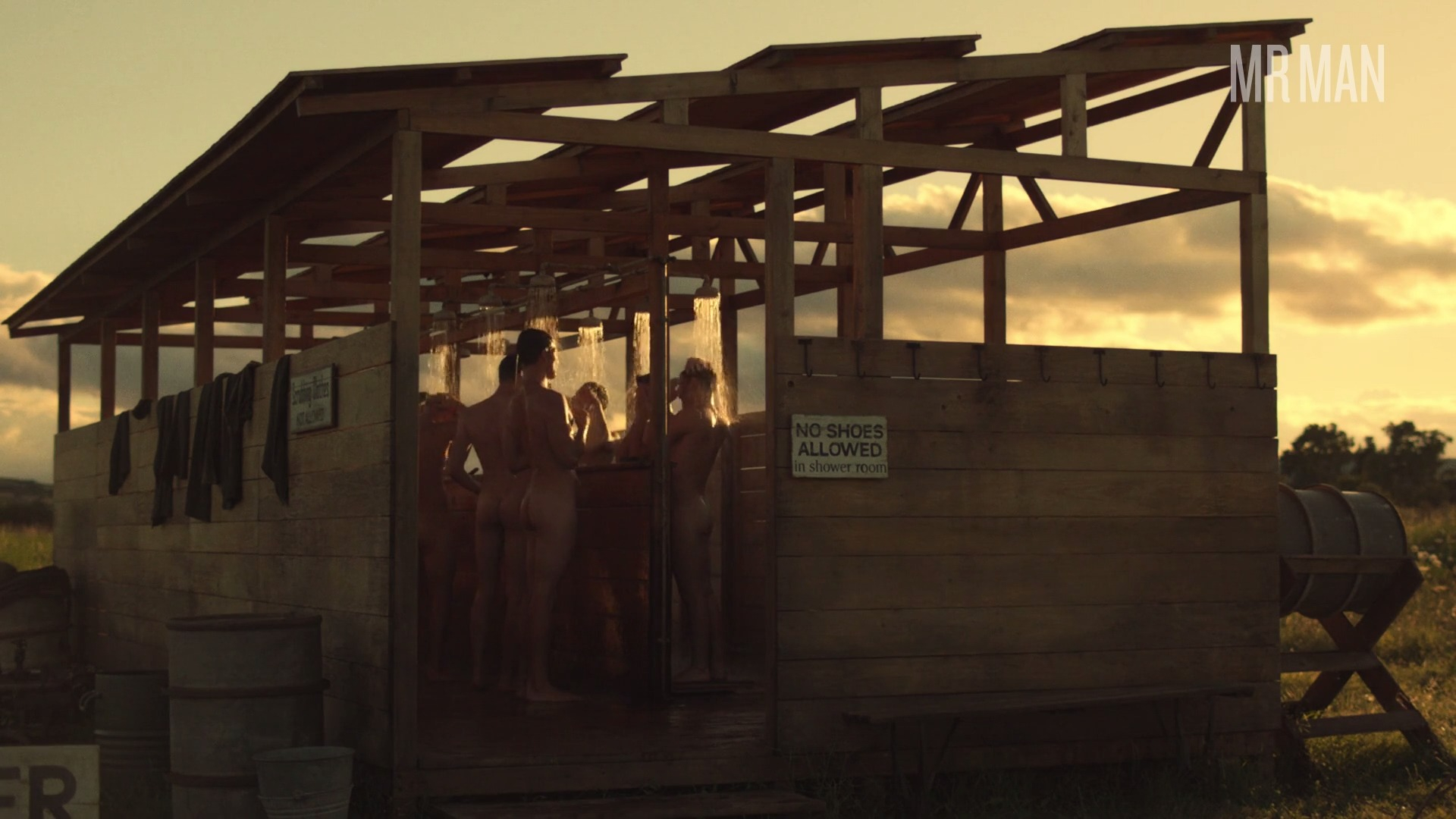 Austin Stowell Naked as Edward J. Nately III. Shirtless, Butt, balls, penis. 34509