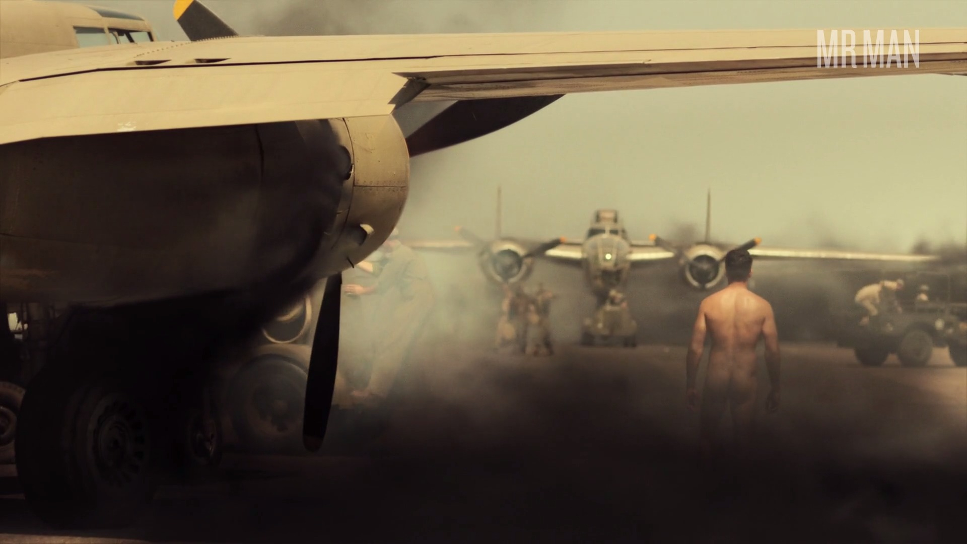 Christopher Abbott Naked as John Yossarian. Butt, Sexy, Shirtless, balls, penis. 34557