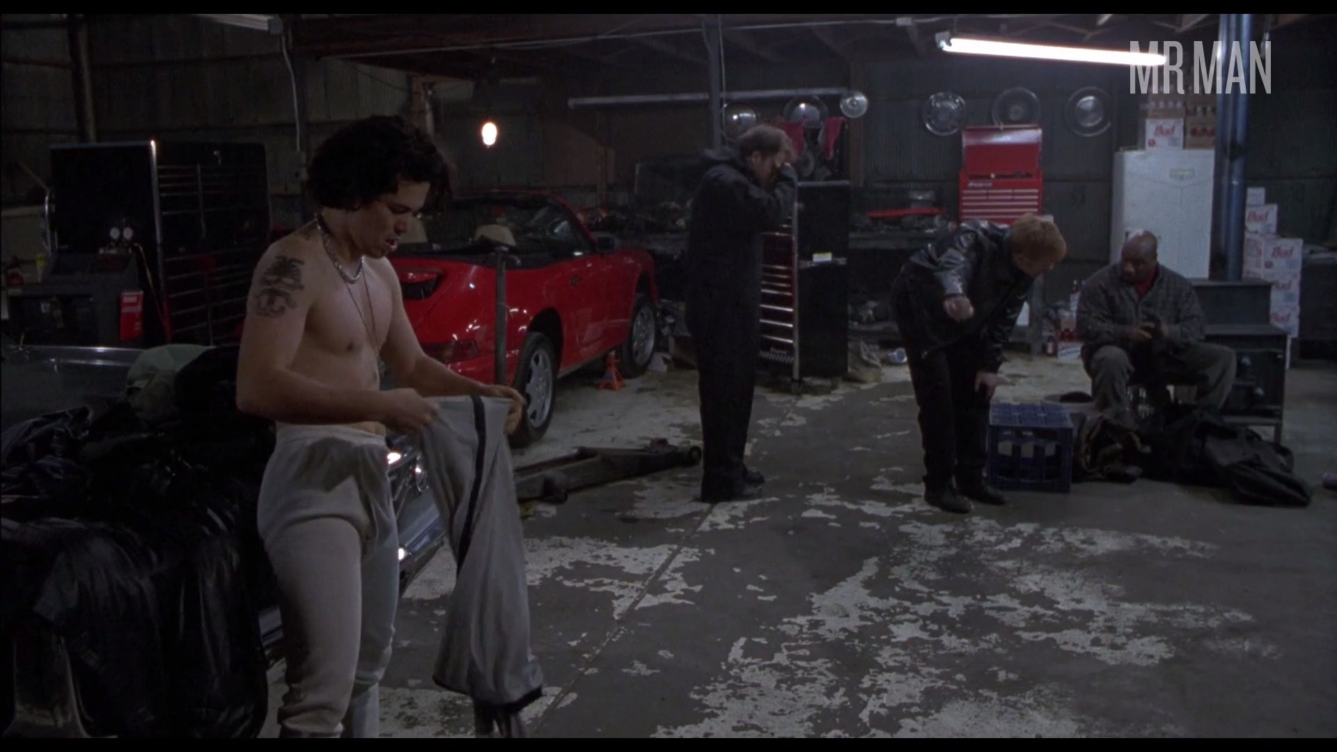 John Leguizamo in Body Count (1998) Shirtless Underwear Shirtless Underwear 35421