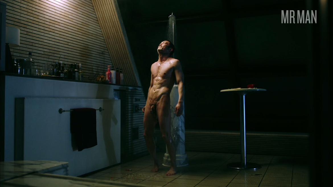 Kentez Asaka Naked as Red Hot. Balls, Penis, Shirtless, bulge, straight. 37575