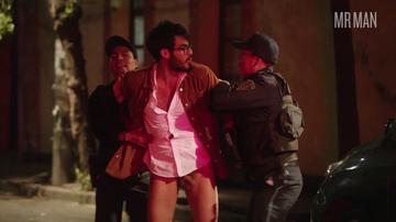 Hugo Catalán Naked as Leo. Balls, Butt, Penis, bulge, gay. 38277