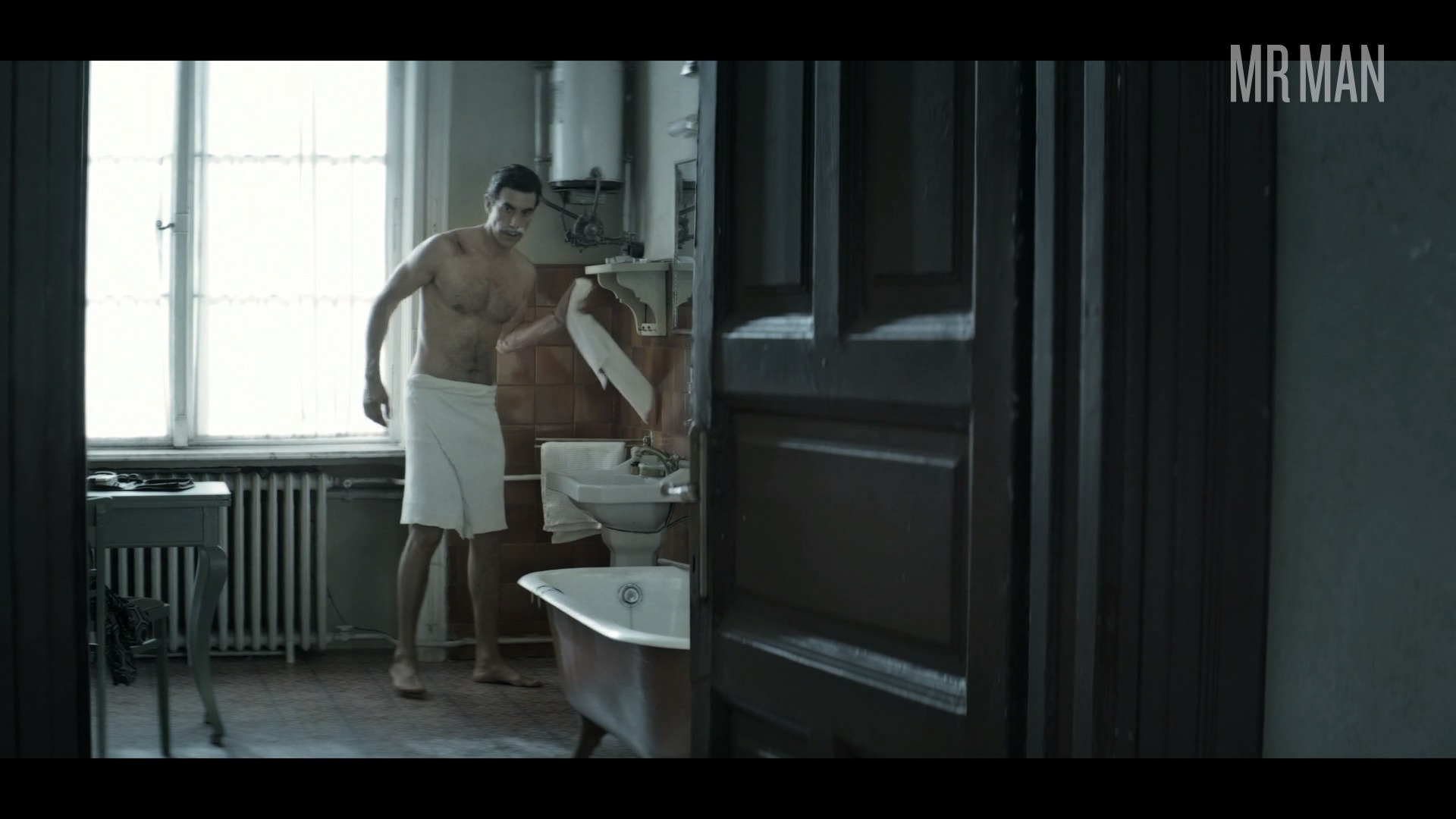 The Spy's Sexiest Scenes with Sacha Baron Cohen. Shirtless, butt, sexy. 39162