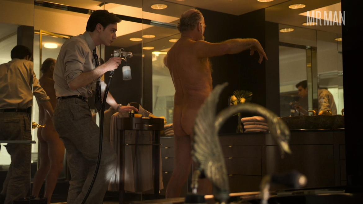 Ted Levine Naked as Obie Garbeau II. Butt, Shirtless. 40707