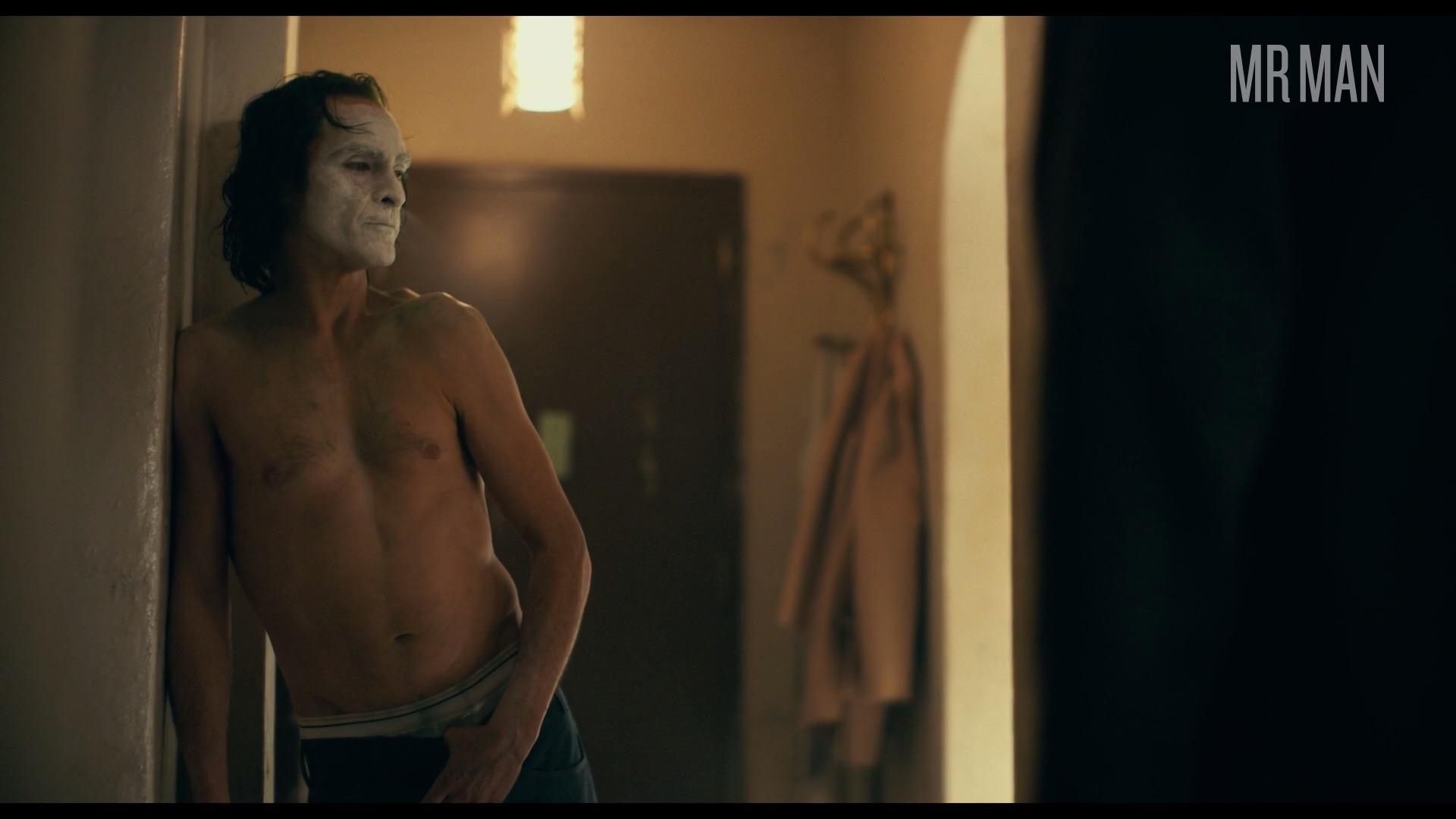 Joker's Sexiest Scenes with Joaquin Phoenix. Shirtless, Underwear, bulge. 44202