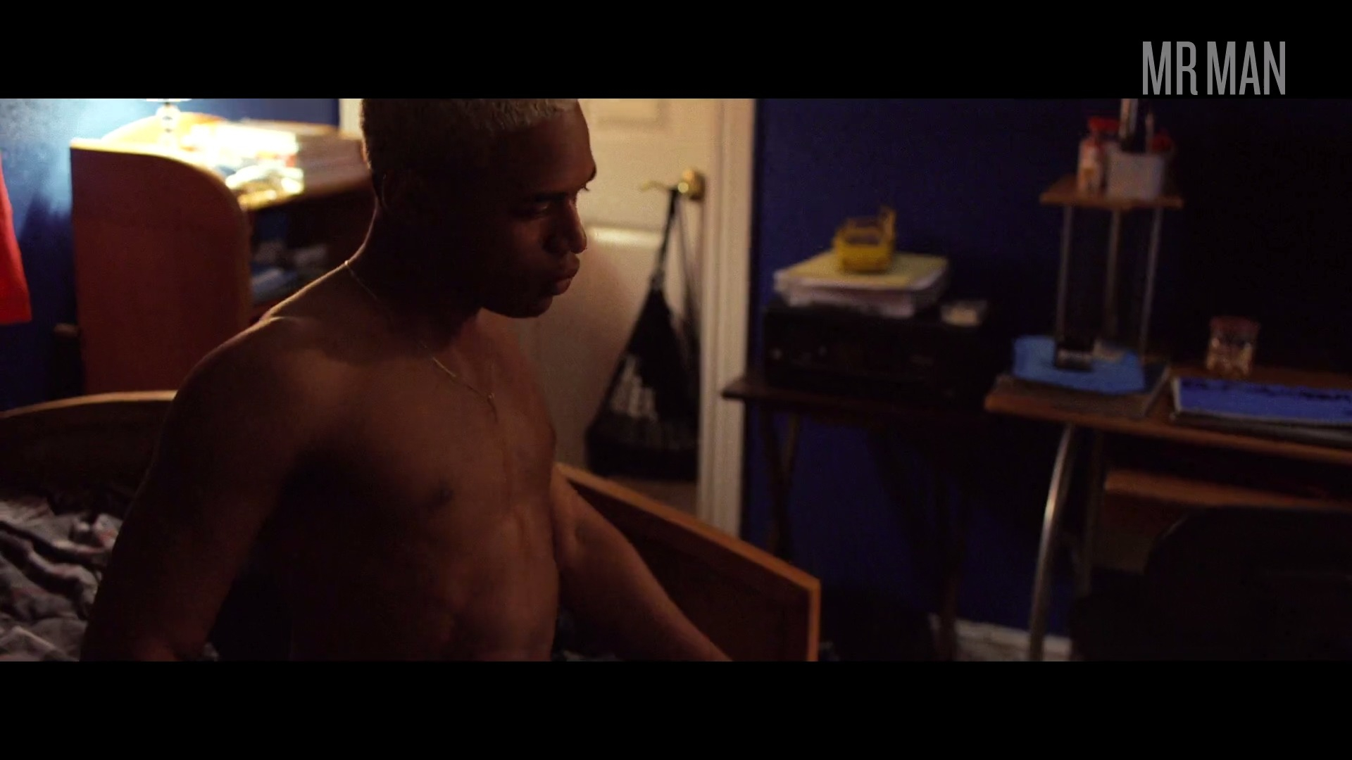 Waves's Sexiest Scenes with Kelvin Harrison Jr.. Shirtless, butt. 45468