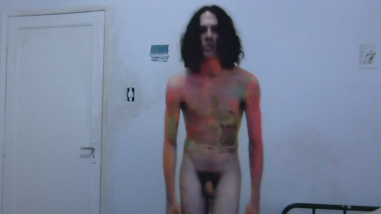 Pedro from Hard Paint Naked. Balls, Penis, Shirtless, Underwear, butt, gay. 81389