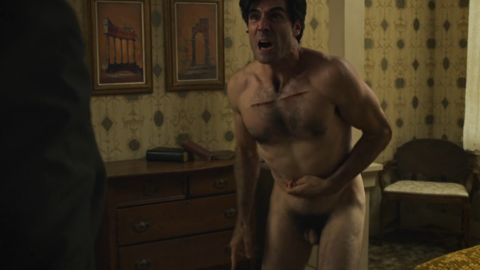 Nudes of Zambrano from Godfather of Harlem. Balls, Butt, Penis, Shirtless, Straight. 40044