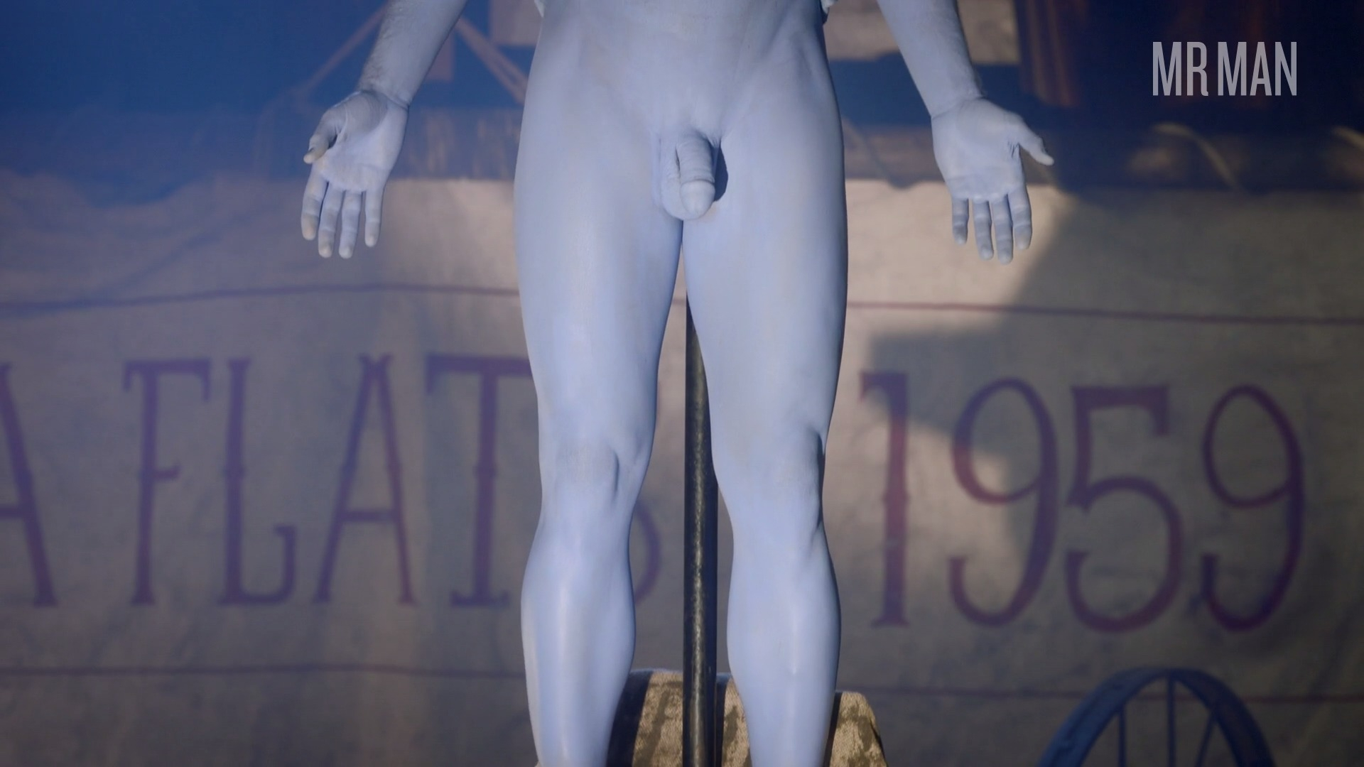 Nudes of Mr. Phillips / Marcos Maez / Mime from Watchmen. Balls, Body Double, Butt, Penis, Shirtless, sexy. 41568