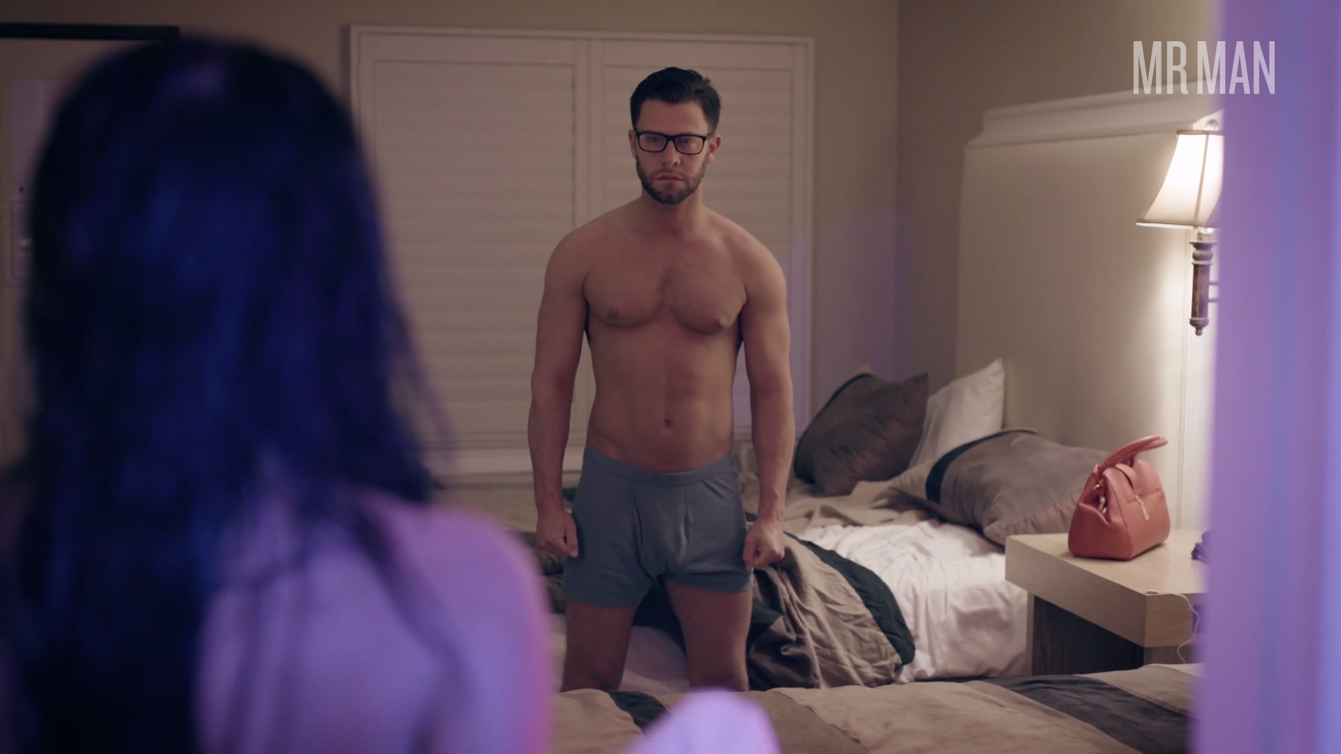Perspective's Sexiest Scenes with Seth Gamble. Bulge, Shirtless, Underwear, butt, sexy. 42018