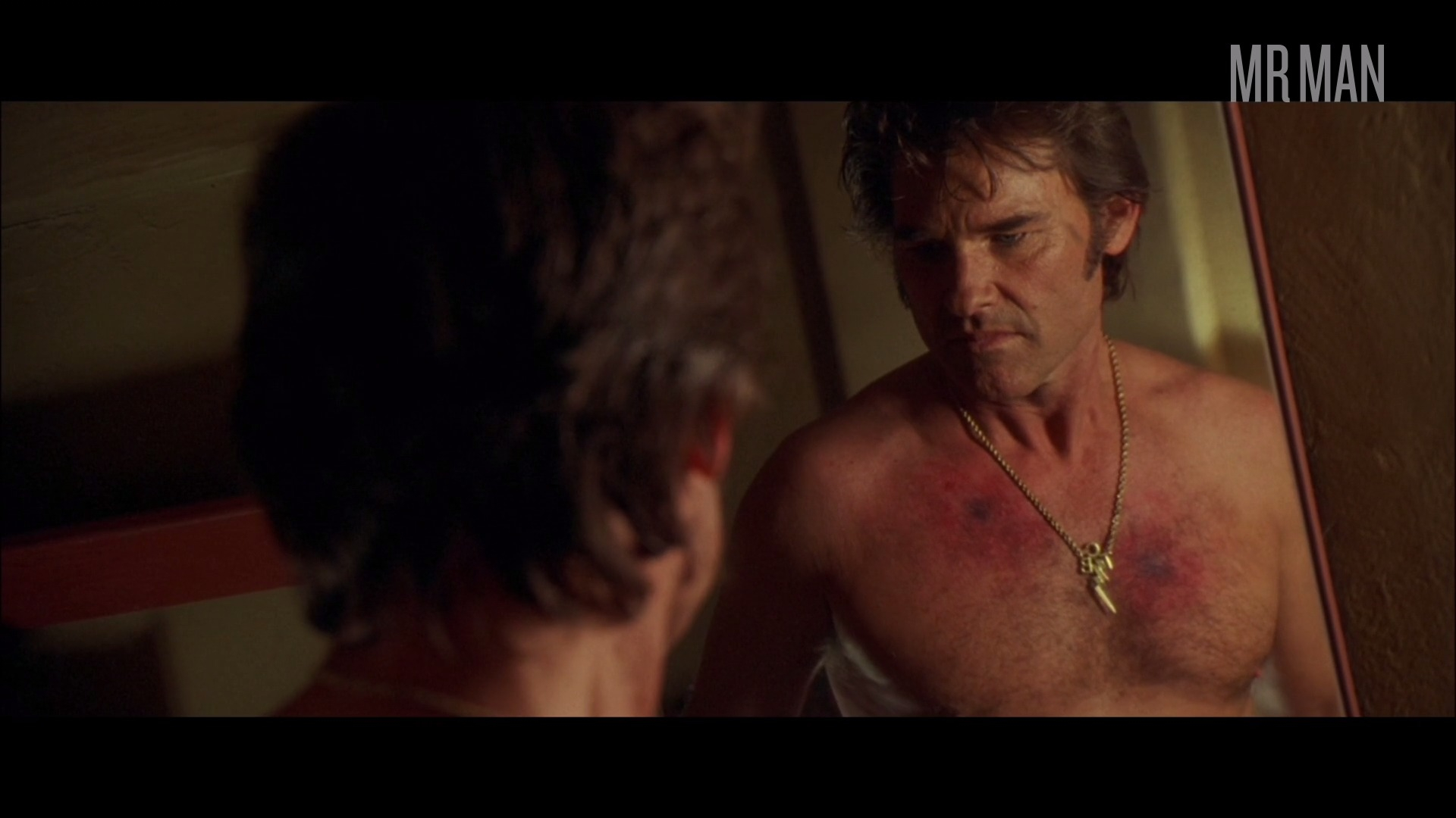 3000 Miles to Graceland's Sexiest Scenes with Kurt Russell. Shirtless. 42498