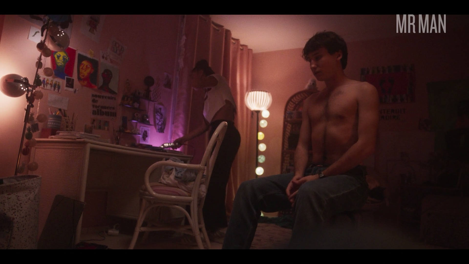 Mortel's Sexiest Scenes with Némo Schiffman. Shirtless, bathing suit, bulge. 42660
