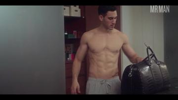 Alejandro Speitzer in The Club (2019) Sexy Shirtless Bathing Suit Bulge 43497