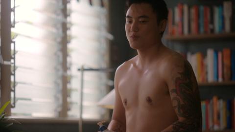 Sexiest Scenes of Micah Lee from The L Word: Generation Q. Sexy, Shirtless, butt, gay. 74567