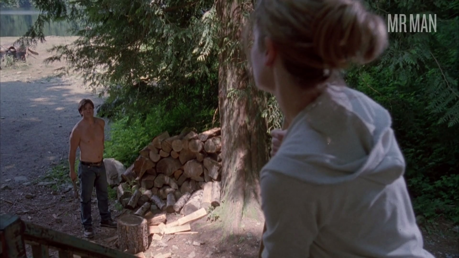 Water's Edge's Sexiest Scenes with Nathan Fillion. Shirtless. 44262