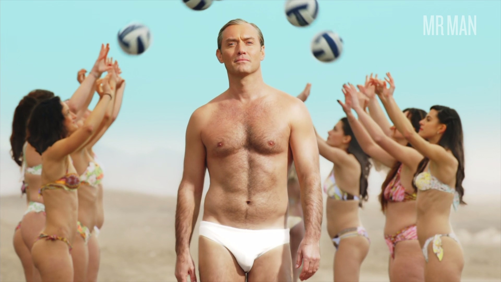 The New Pope's Sexiest Scenes with Jude Law. Bathing Suit, Sexy, Shirtless, bulge, butt. 46410