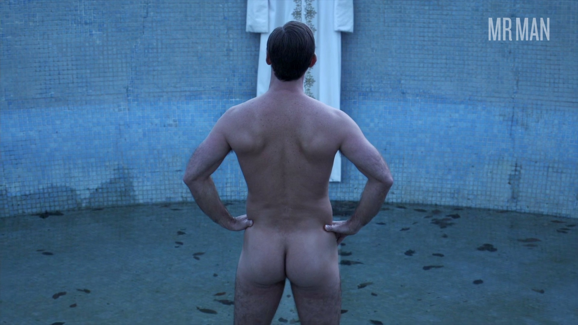 Nudes of Pius XIII / Lenny Belardo from The New Pope. Butt, bathing suit, bulge. 46416