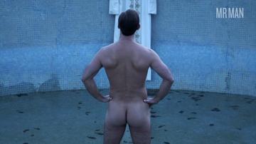 Jude Law in The New Pope (2020) Butt Bathing Suit Bulge 46416