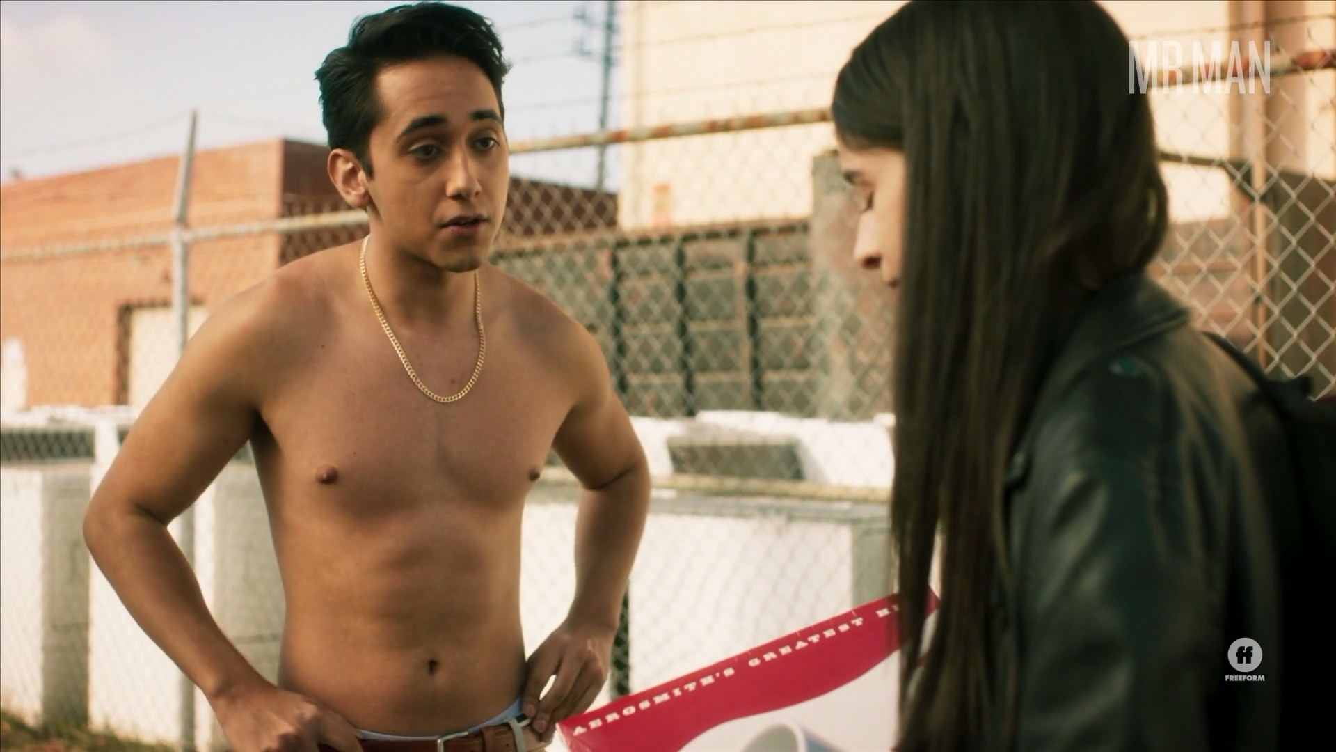 Hottest Christian Valderrama Scene in Everything's Gonna Be Okay. Shirtless. 60938