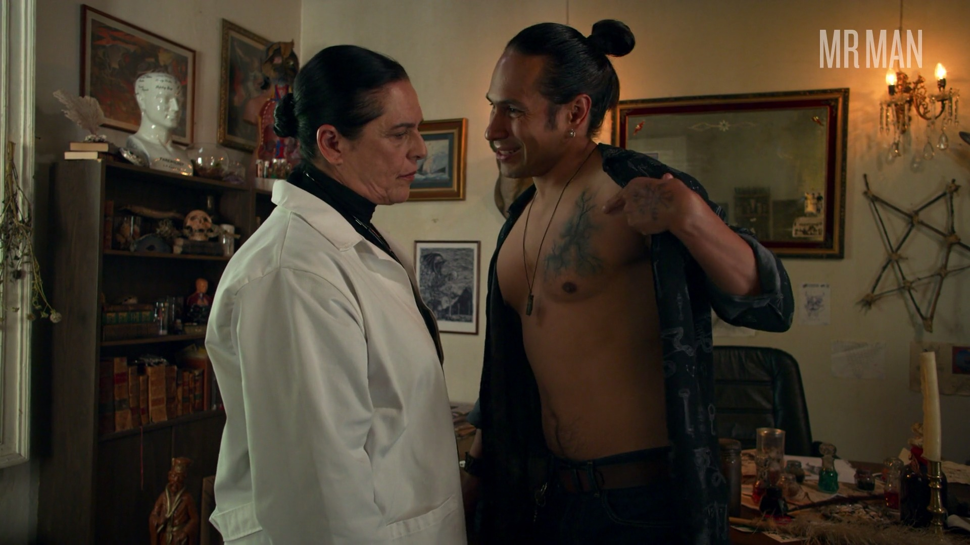 Diablero's Sexiest Scenes with Horacio García Rojas. Shirtless. 45156