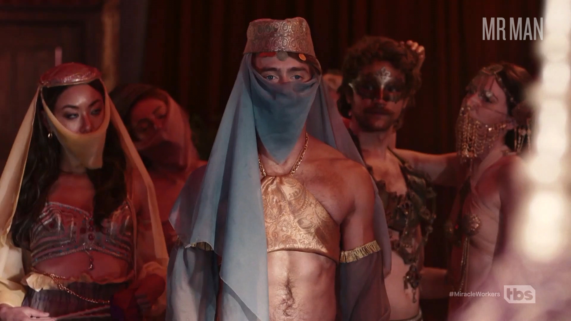 Miracle Workers's Sexiest Scenes with Daniel Radcliffe. Sexy, bulge, shirtless. 64968