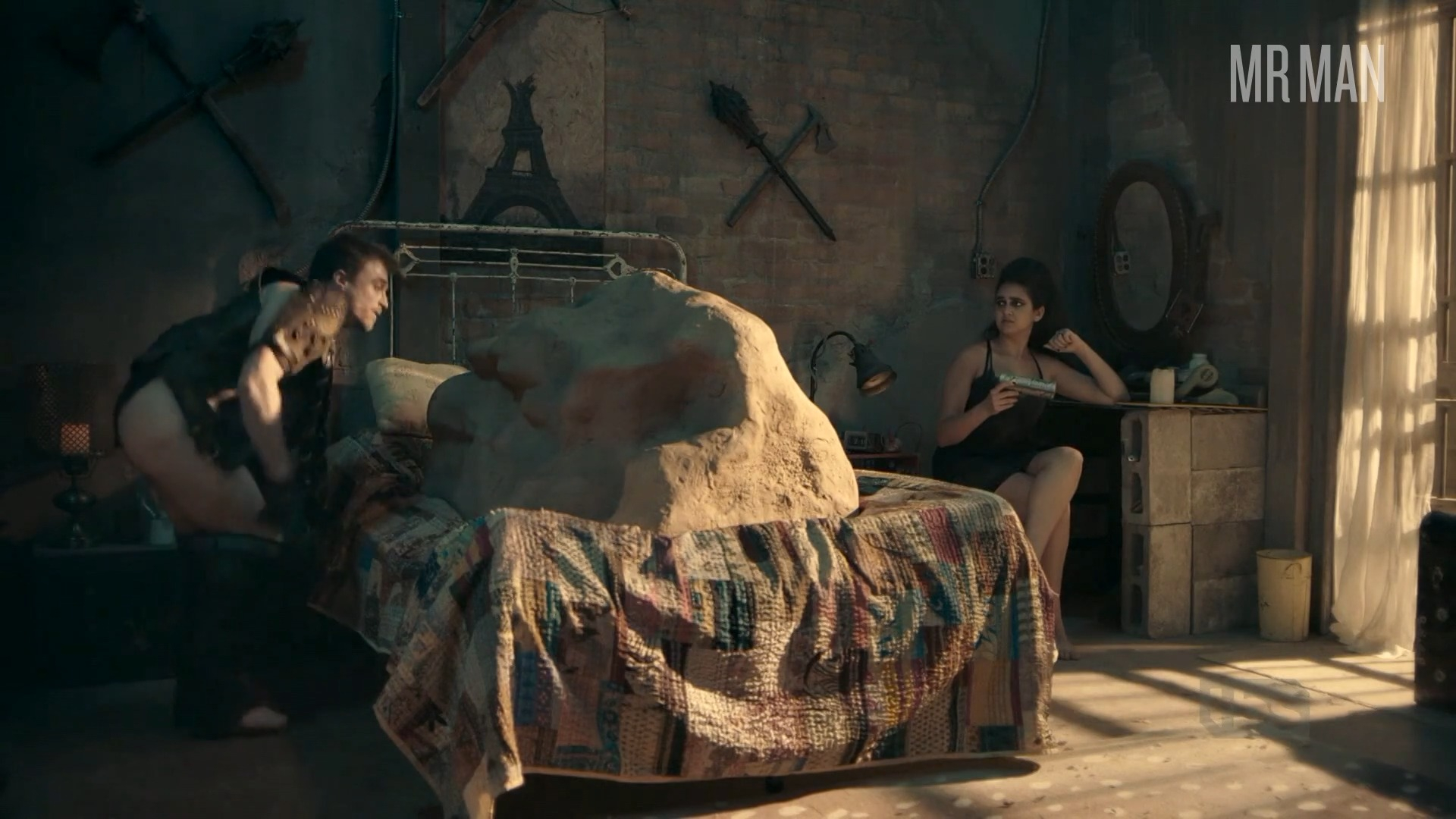 Miracle Workers's Sexiest Scenes with Daniel Radcliffe. Sexy, bulge, shirtless. 76602