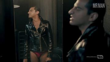 Miracle Workers's Sexiest Scenes with Karan Soni. Bathing Suit, Bulge. 76782