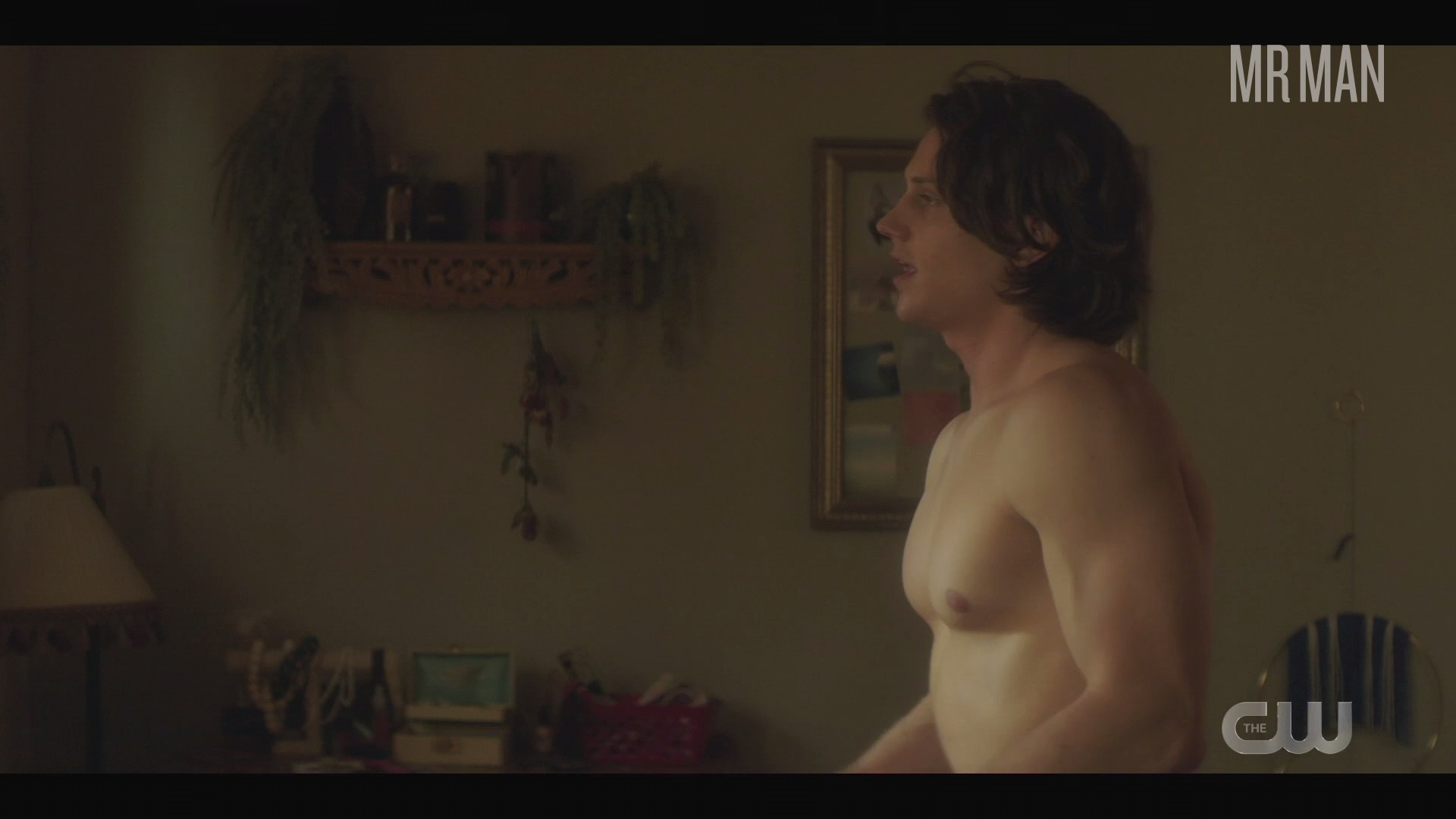 Hottest Alex Saxon Scene in Nancy Drew. Shirtless, straight. 60722