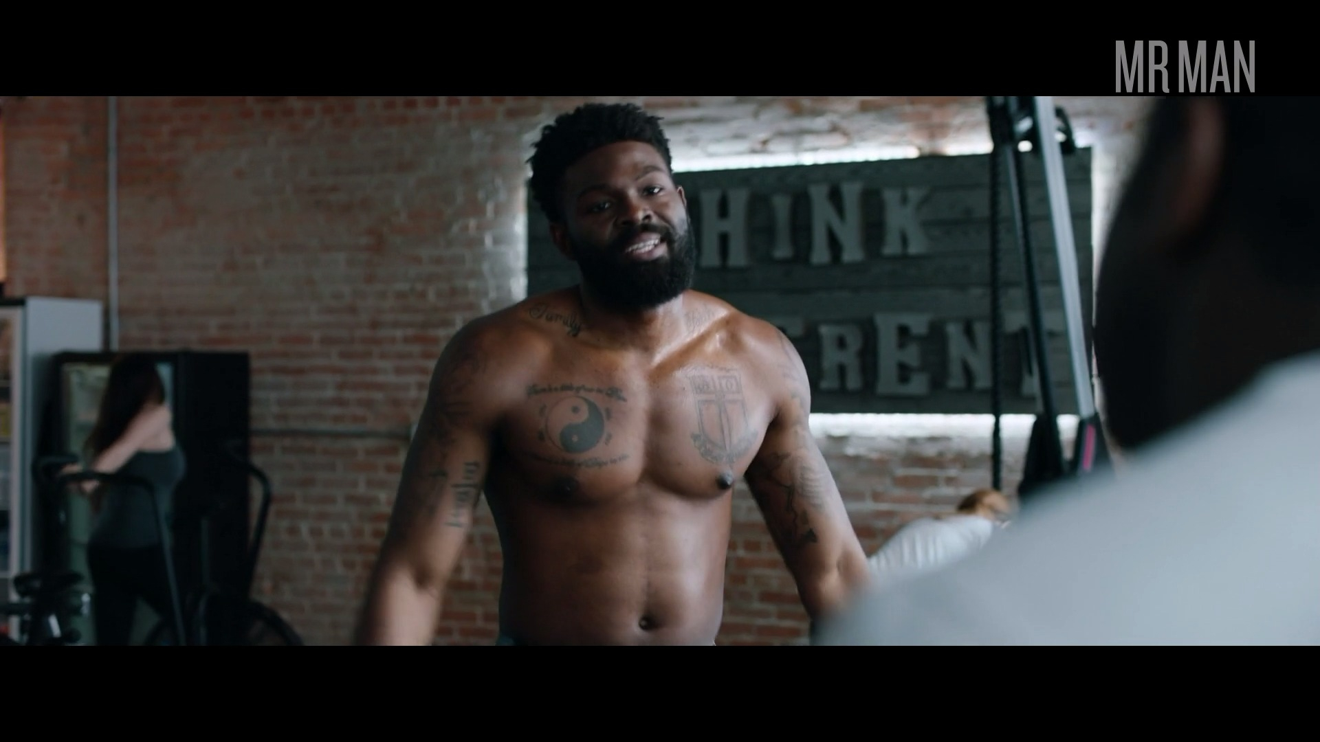 Hooking Up's Sexiest Scenes with David Opegbemi. Shirtless. 47160