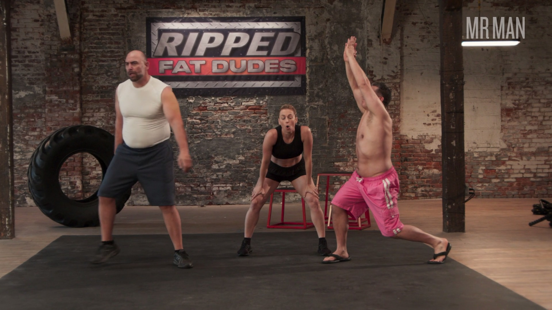 The Iliza Shlesinger Sketch Show's Sexiest Scenes with Mike Vecchione. Shirtless. 47430