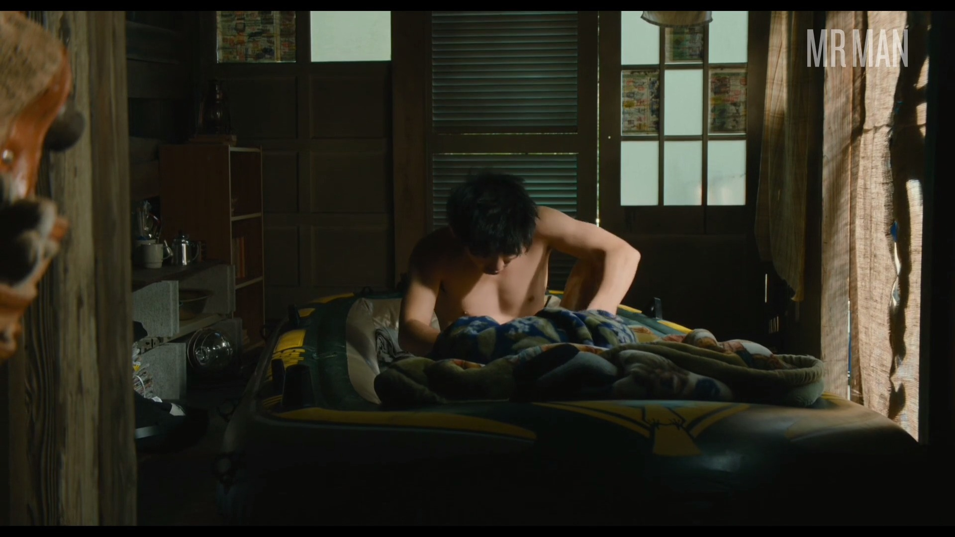 Wet Woman in the Wind's Sexiest Scenes with Tasuku Nagaoka. Shirtless, Underwear, butt, sexy. 47460
