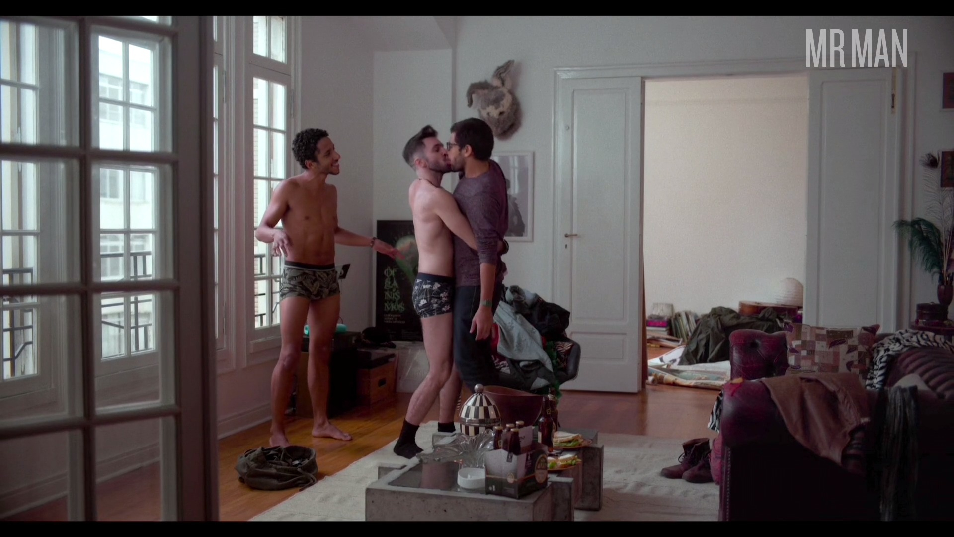 Hottest Vini (João Vinícius) Scenes. Gay, Sexy, Bulge, Shirtless, Underwear, body double, butt. 47847