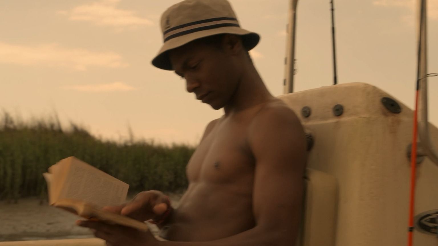 Outer Banks's Sexiest Scenes with Jonathan Daviss. Shirtless, bathing suit, sexy. 48018