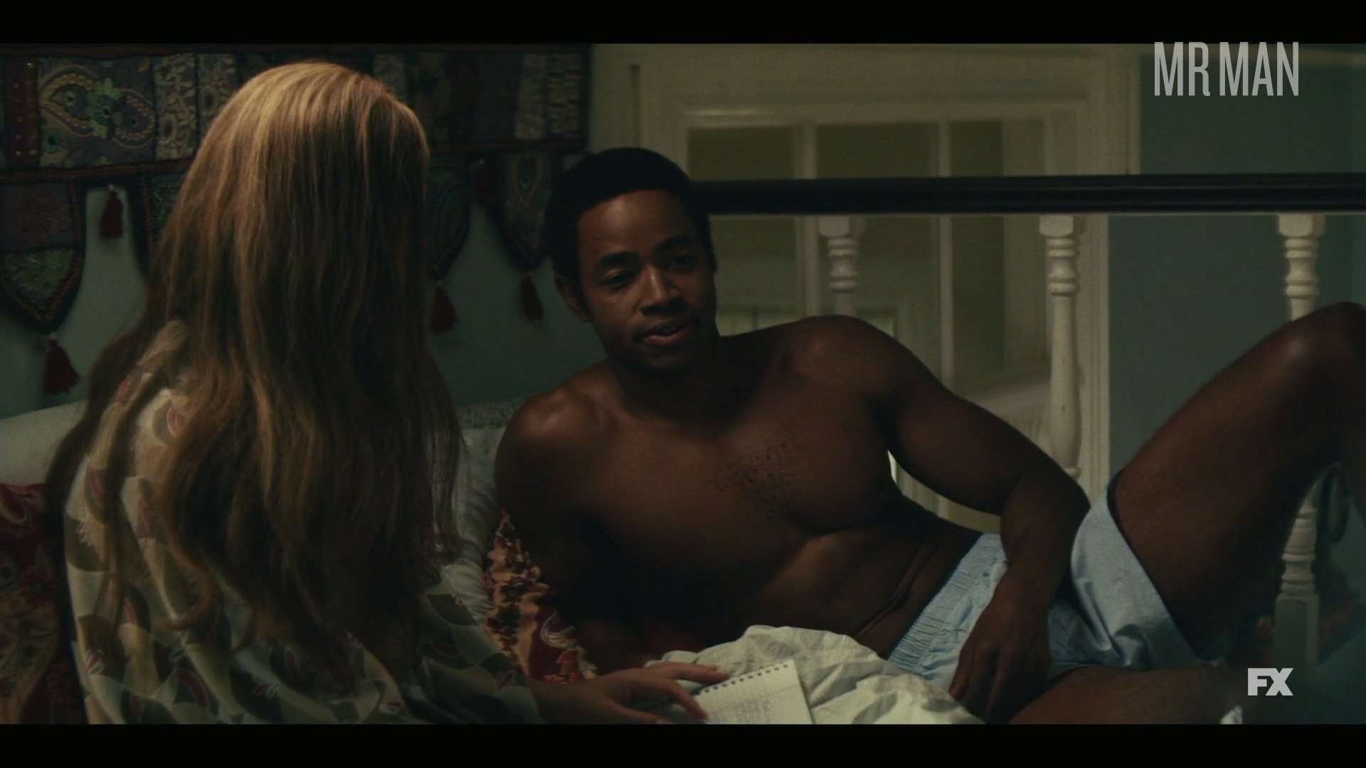 Mrs. America's Sexiest Scenes with Jay Ellis. Shirtless, Straight. 48576