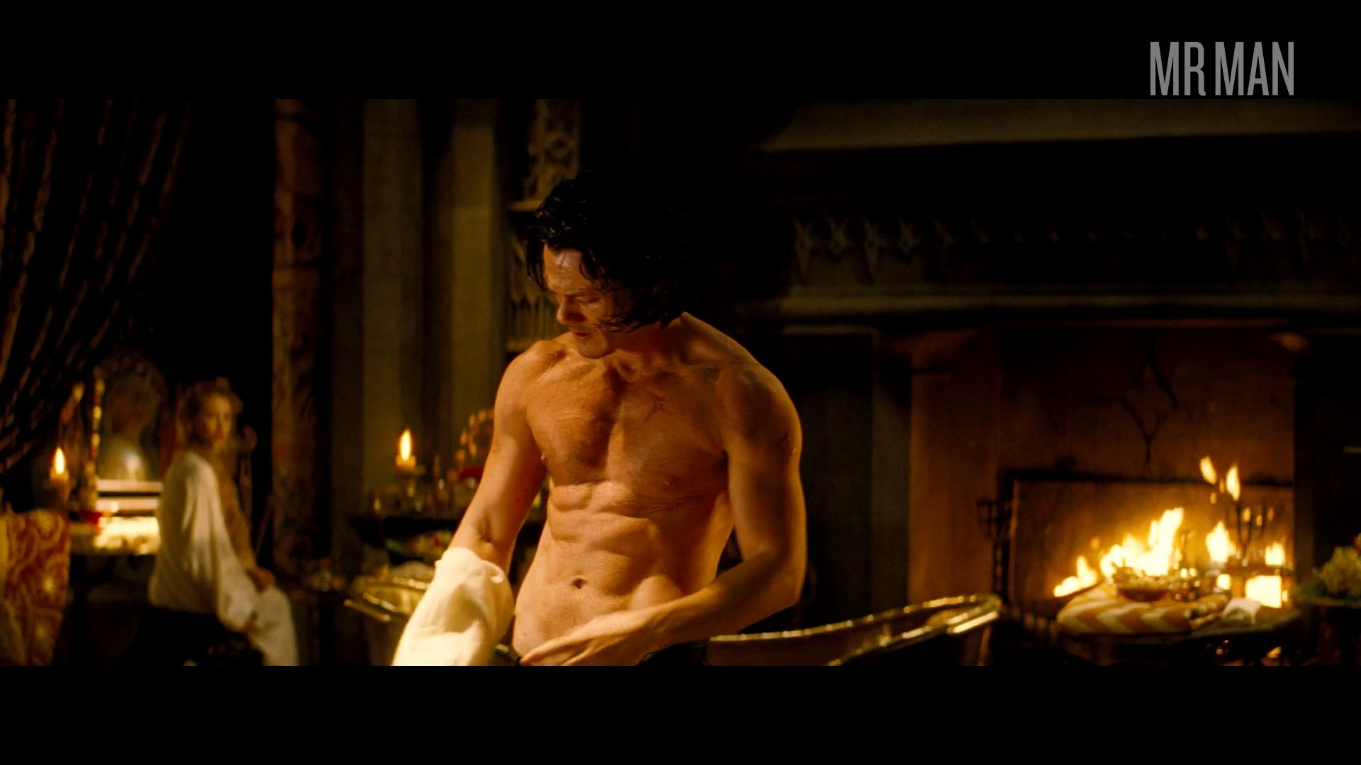 Dracula Untold's Sexiest Scenes with Luke Evans. Sexy, Shirtless. 48600