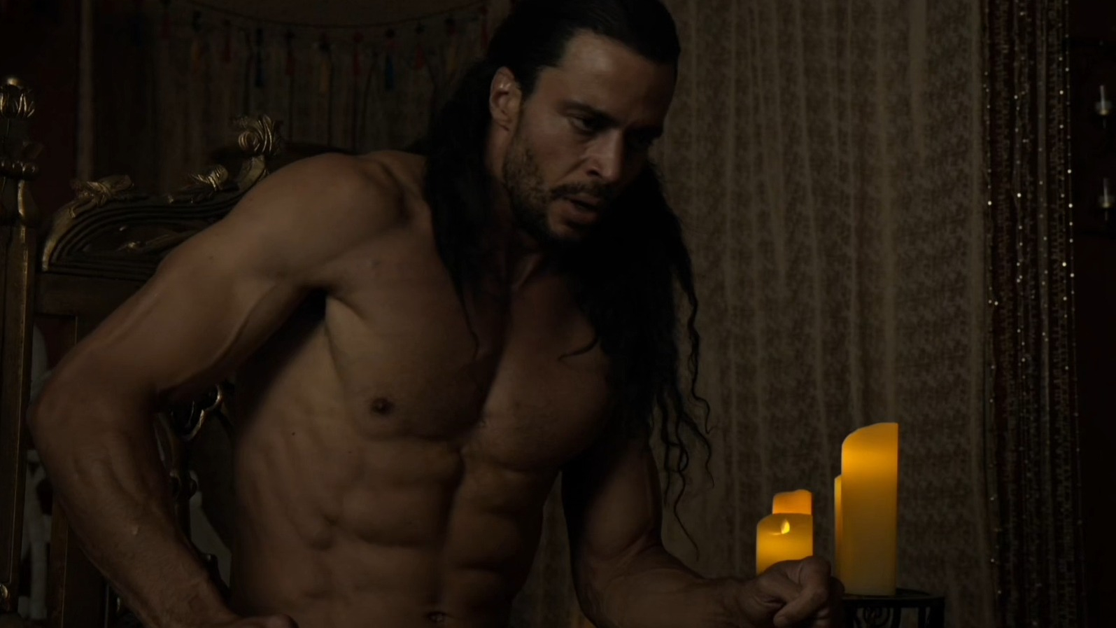 Sexiest Scenes of The Highest/Tyron Luckett from Ruthless. Shirtless, butt, gay. 61835