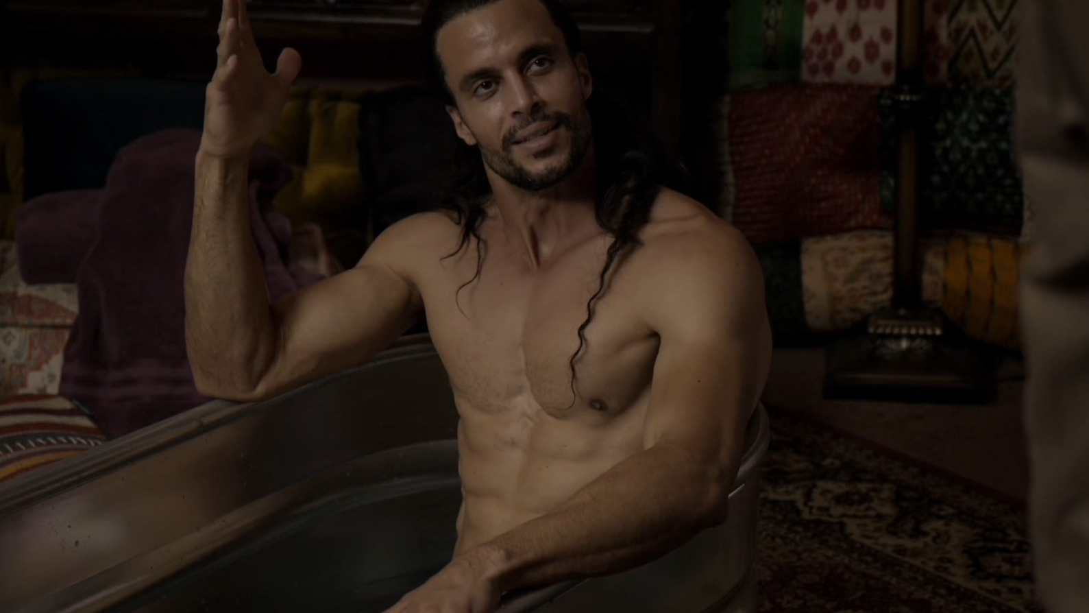 Sexiest Scenes of The Highest/Tyron Luckett from Ruthless. Shirtless, butt, gay. 61877