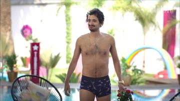 Sexiest Scenes of Fish from How to Survive Being Single. Shirtless, Underwear, bathing suit, bulge. 75467
