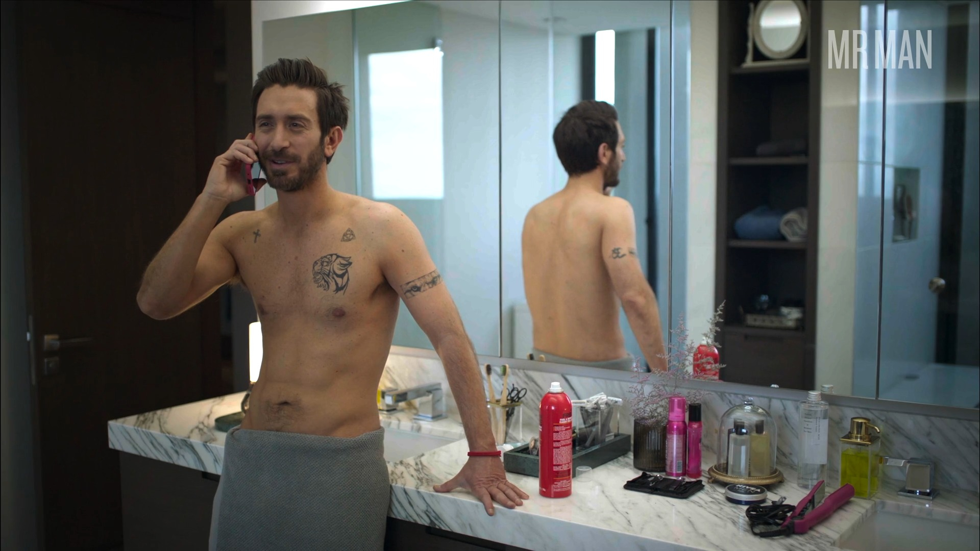 Sexiest Scenes of Gonzo from How to Survive Being Single. Shirtless, balls, butt. 75485