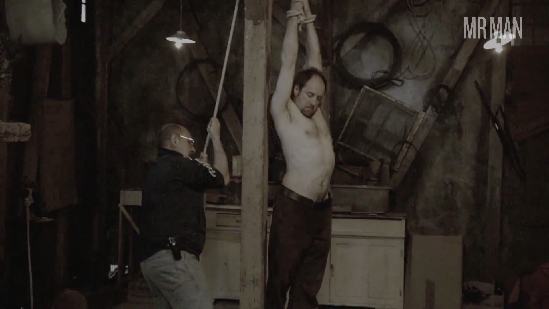 Hottest Pablo Krögh Scene in Fugitives. Sexy, Shirtless. 52328