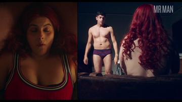 Hottest Manveer Sohal Scene in How to Build a Girl. Shirtless, Underwear. 52700